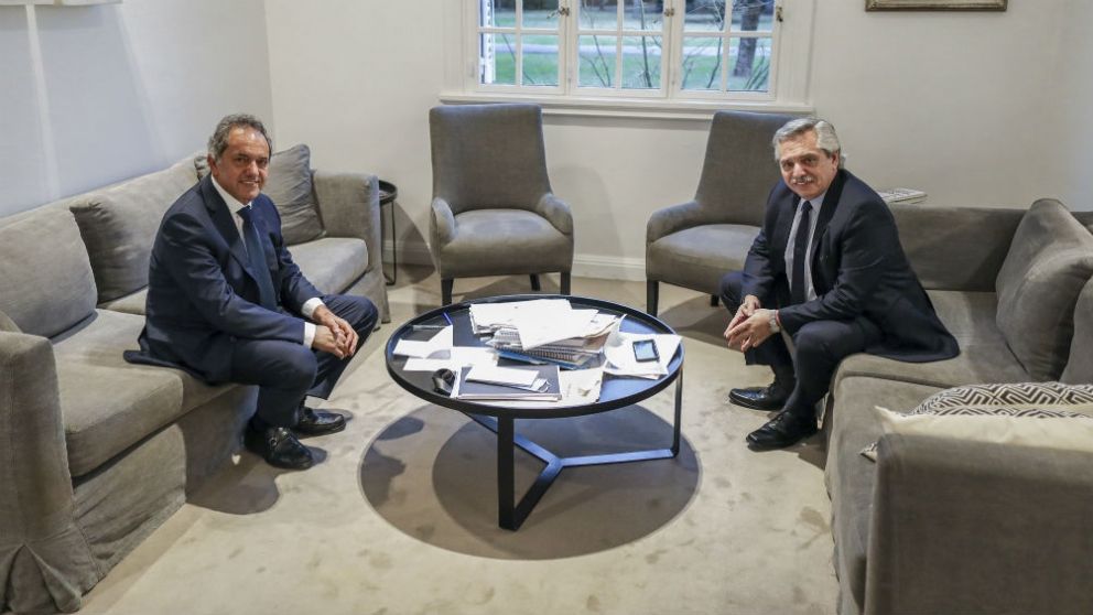 Con presencia de Scioli, Alberto llamó al titular de la Fiesp