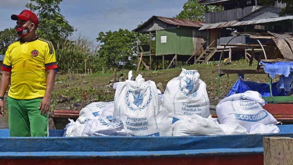 Asistencia del Programa Mundial de Alimentos en Colombia en plena pandemia del coronavirus