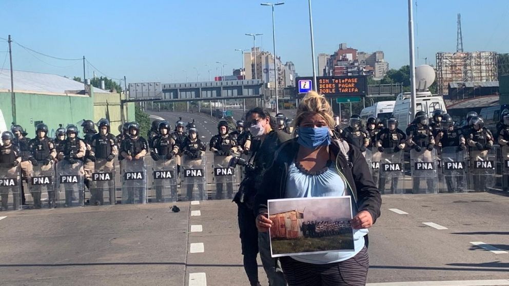 Las familias plantearon que, tras un mes de finalizado el desalojo, las "volvieron a dejar en la calle" 