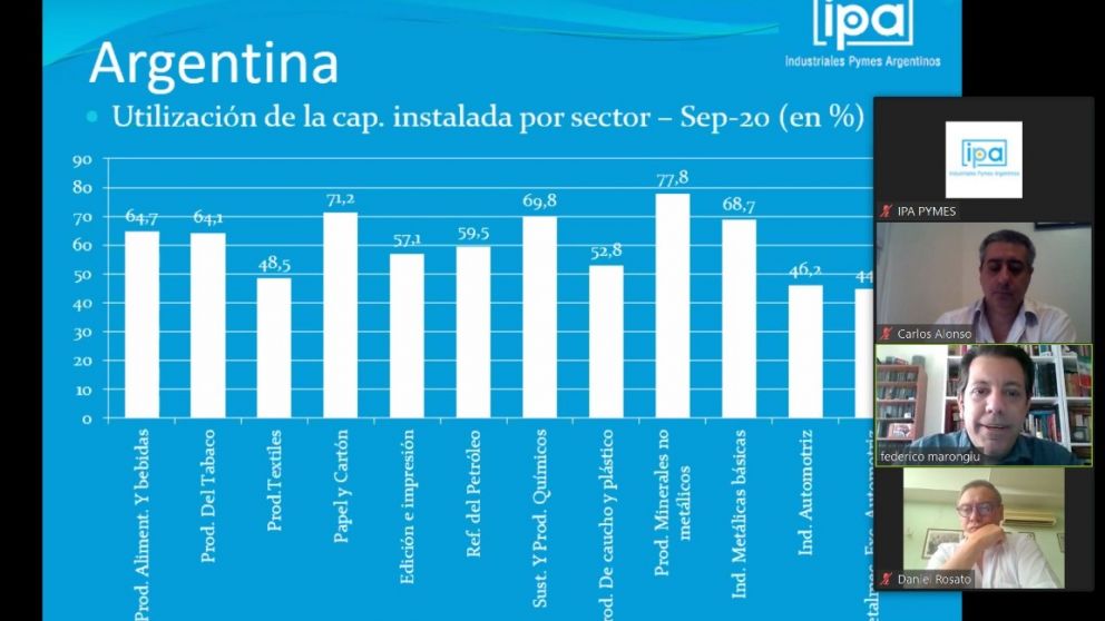Piden profundizar la baja de tasas para la reindustrialización