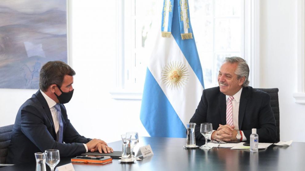 Alberto Fernández recibió en Olivos a Martín Galdeano, presidente de Ford Argentina