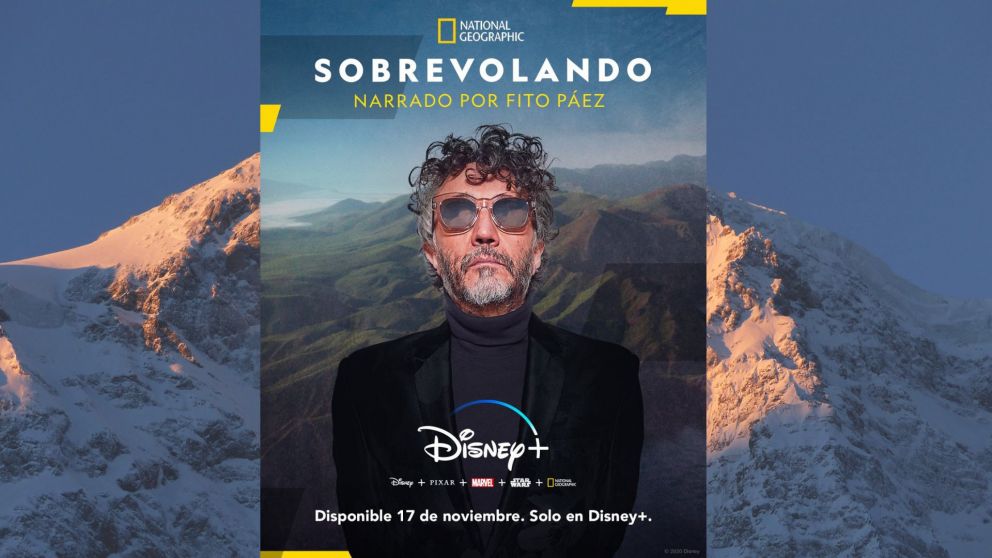 "Sobrevolando", el documental argentino narrado por Fito Páez, es una de las apuestas de Disney plus para la producción local
