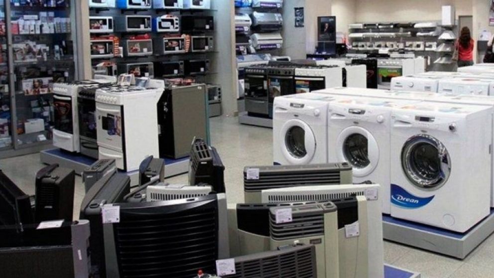 Compras de electrodomésticos se derrumban 45% en abril