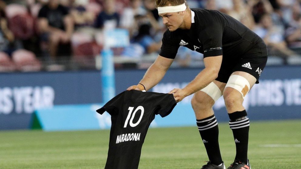 El emocionante homenaje de los All Blacks a Maradona