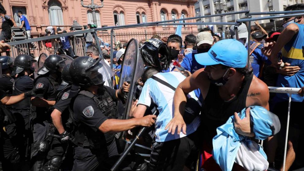 Frederic asegur� que la Ciudad fue la culpable de la represi�n 