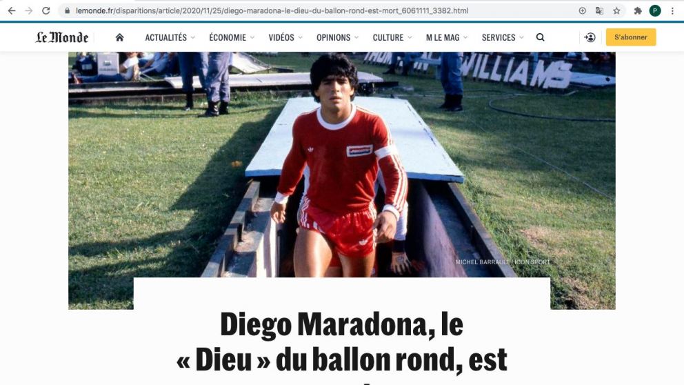 El mundo despide a un astro único