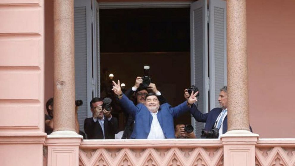 La muerte de Diego, al interior de la Casa Rosada