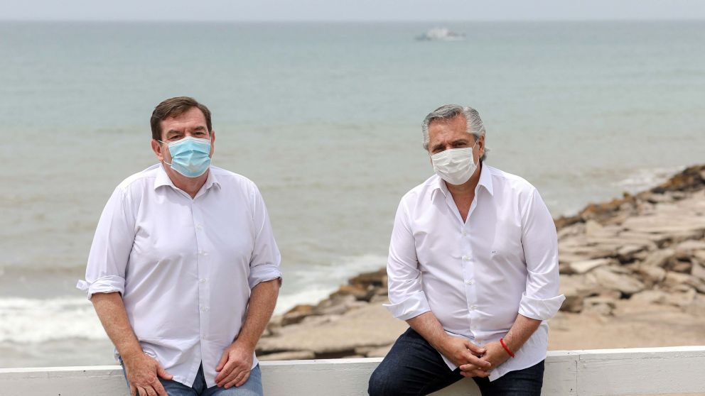 Alberto Fernández pasó el fin de semana largo en la residencia de Chapadmalal