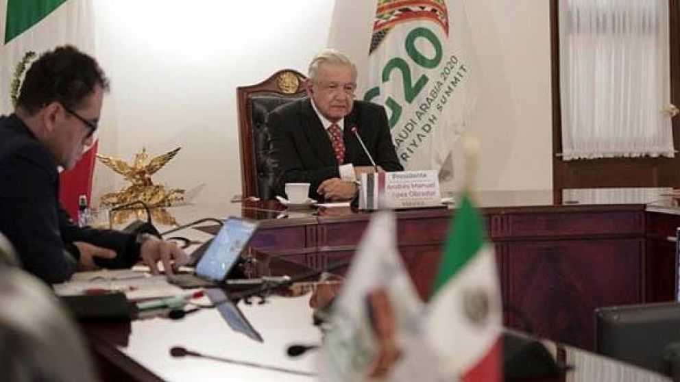 L�pez Obrador pidi� quitas y extensi�n de plazos para la deuda de los pa�ses pobres