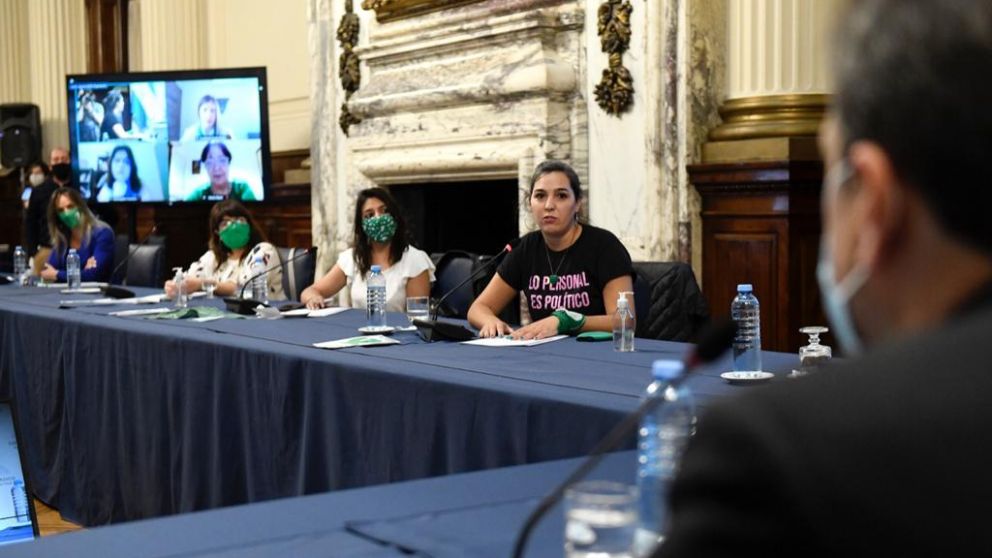 Massa se reunió con militantes y diputadas a favor y en contra de la legalización del aborto