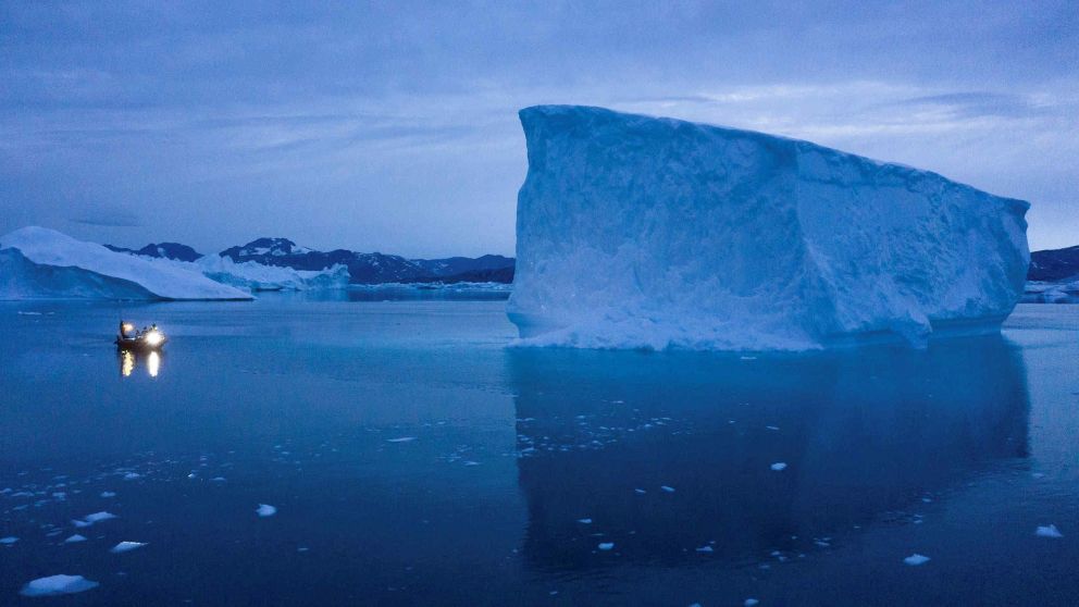 La capa de hielo de Groenlandia se derritió a una tasa de 6,1 billones de toneladas por siglo
