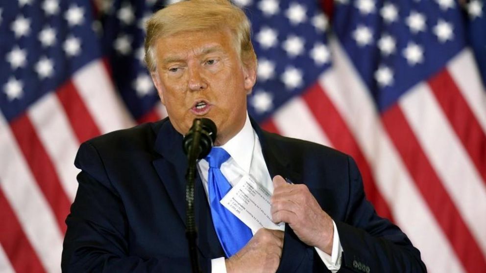 Trump acumula derrotas también en sus presentaciones por fraude