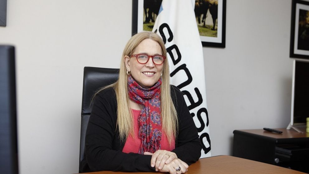 Ximena Melón, Directora Sanidad Animal del Senasa