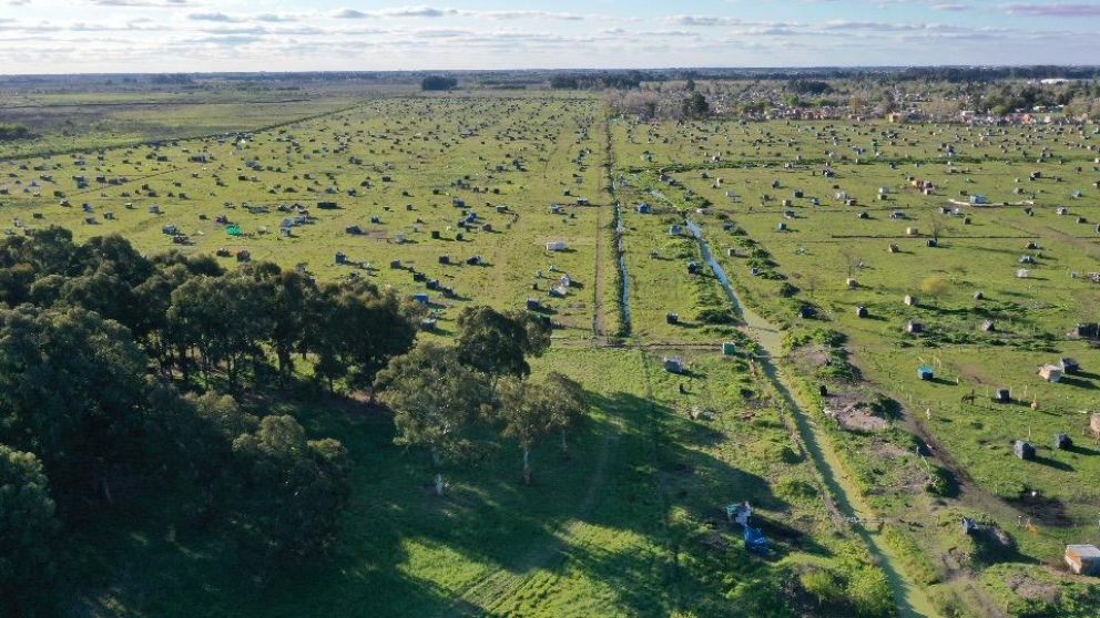 Toma de tierras en Guernica: cómo está hoy el predio después del desalojo
