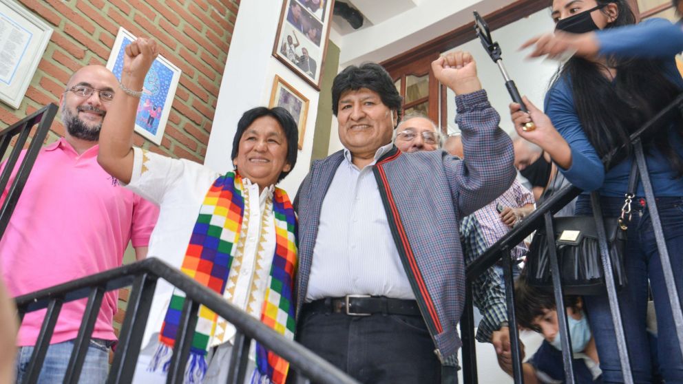 Evo visitó a Sala en Jujuy antes de regresar a Bolivia tras el exilio