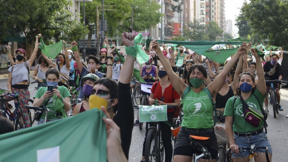 El reclamo por el aborto legal en Córdoba, una de las nueve provincias donde hubo movilizaciones