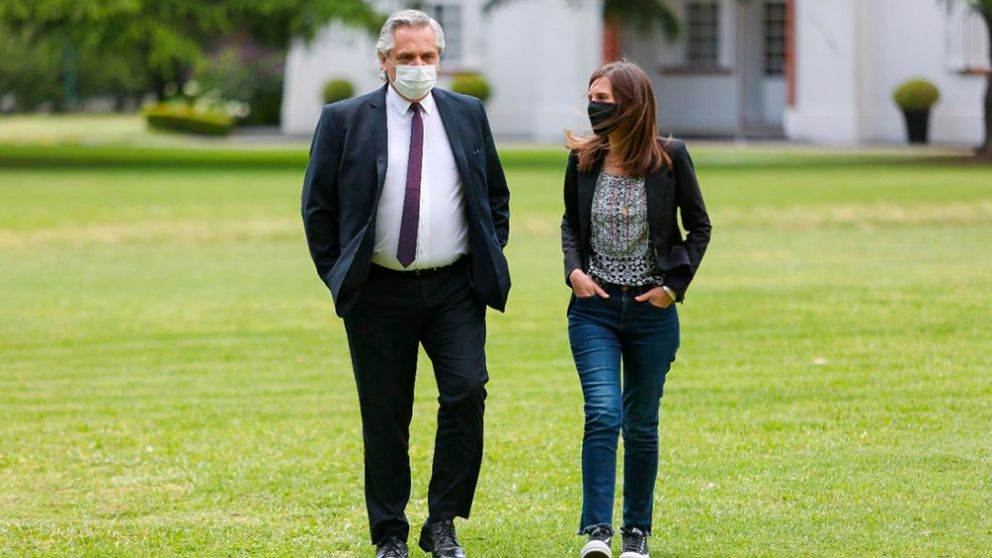 Alberto Fernández y Raverta anunciaron la incorporación de un millón de chicos a la AUH la semana pasada