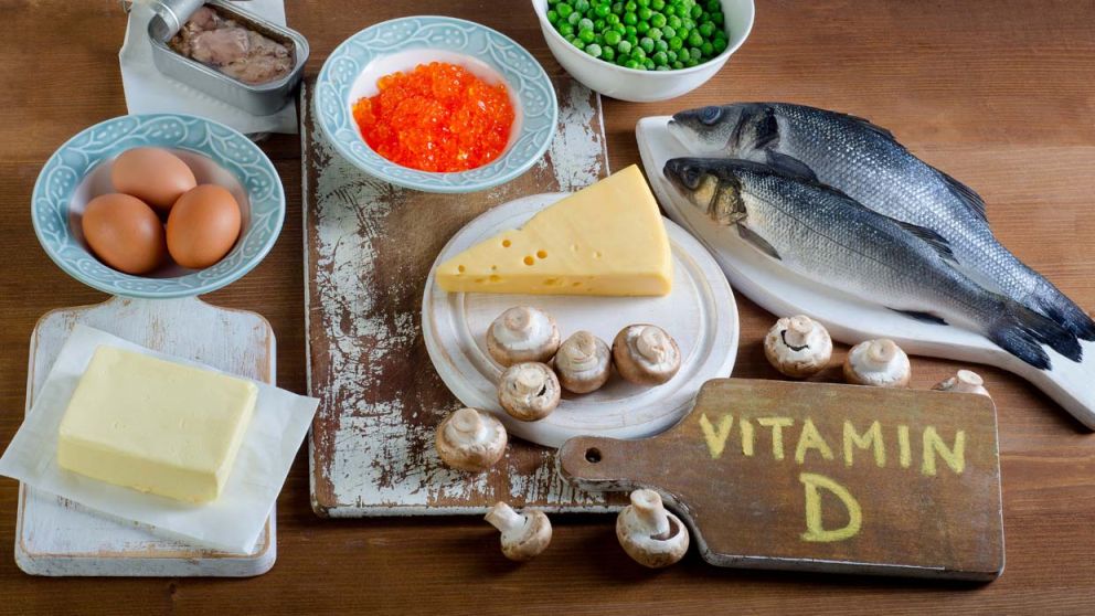 ¿Qué alimentos posee alto contenido de vitamina D?
