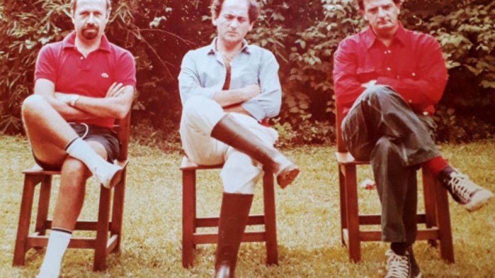 De izquierda a derecha: Jorge de Luján Gutierrez, Chiche Gelblung y Alfredo Serra.