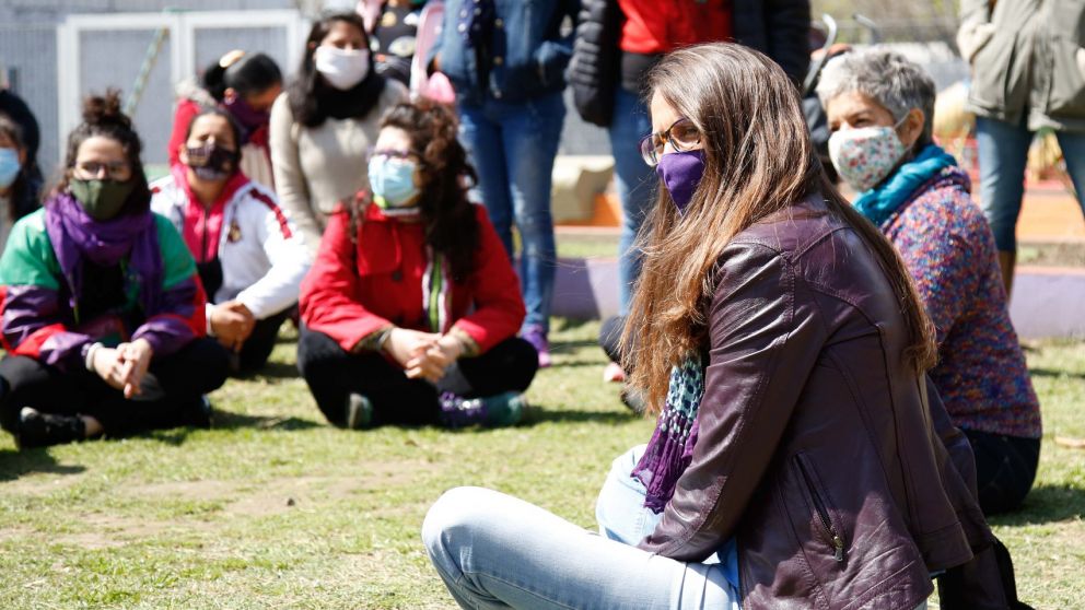 Elizabeth Gómez Alcorta es la ministra a cargo del Ministerio de las Mujeres, Géneros y Diversidad