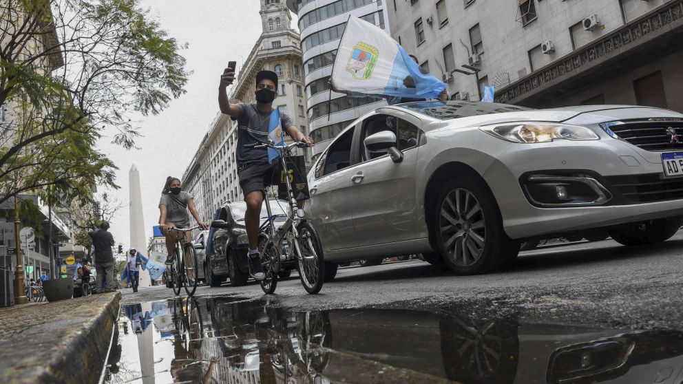 Movilización en la provincia de Buenos Aires por el día de la Lealtad Peronista