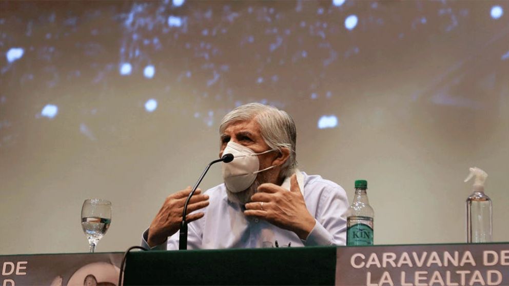 Hugo Moyano: "Queremos transmitirle el respaldo a nuestro Gobierno"