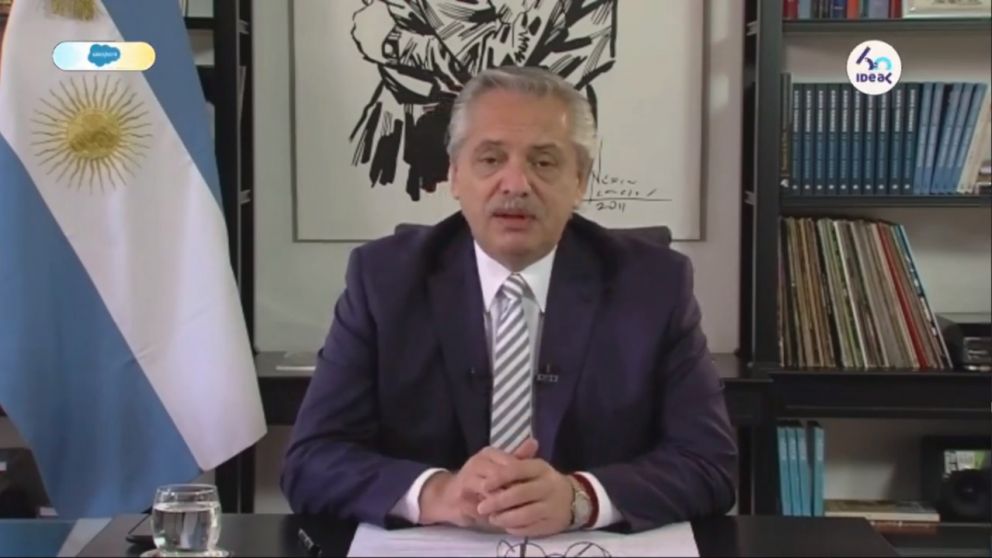 Alberto: "El mundo empresario necesita vincularse con el Estado"