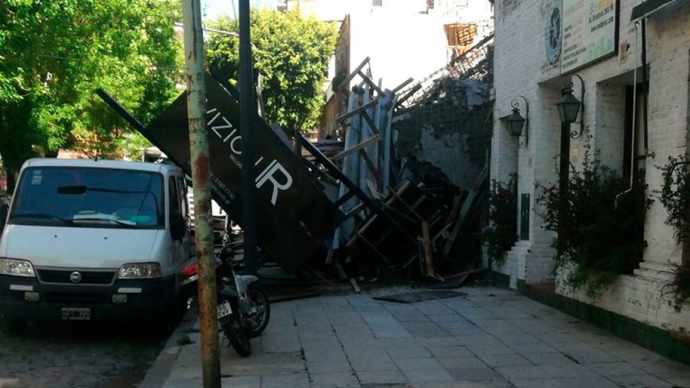 La obra se había reanudado esta semana