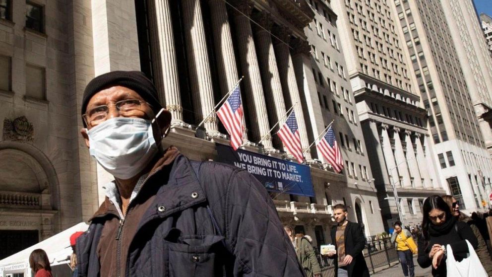 La pandemia de coronavirus le costará a EE.UU. el 90% de su PIB de un año