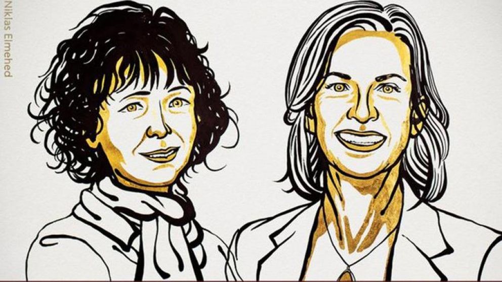 Dos mujeres genetistas, las ganadoras del premio Nobel de Química