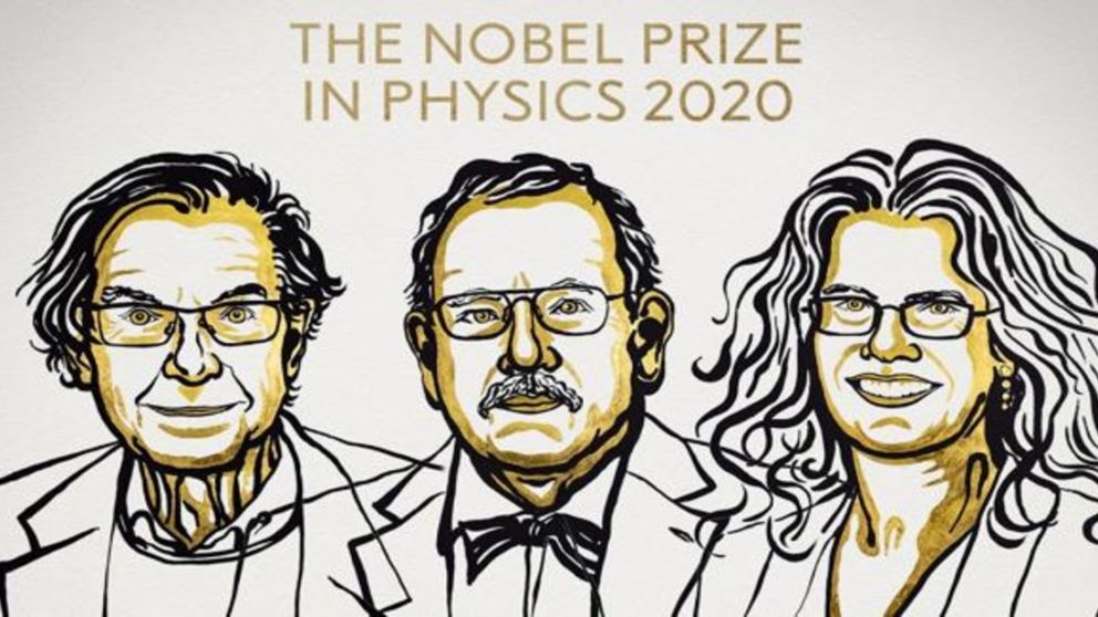Expertos en agujeros negros, los ganadores del Nobel de Física
