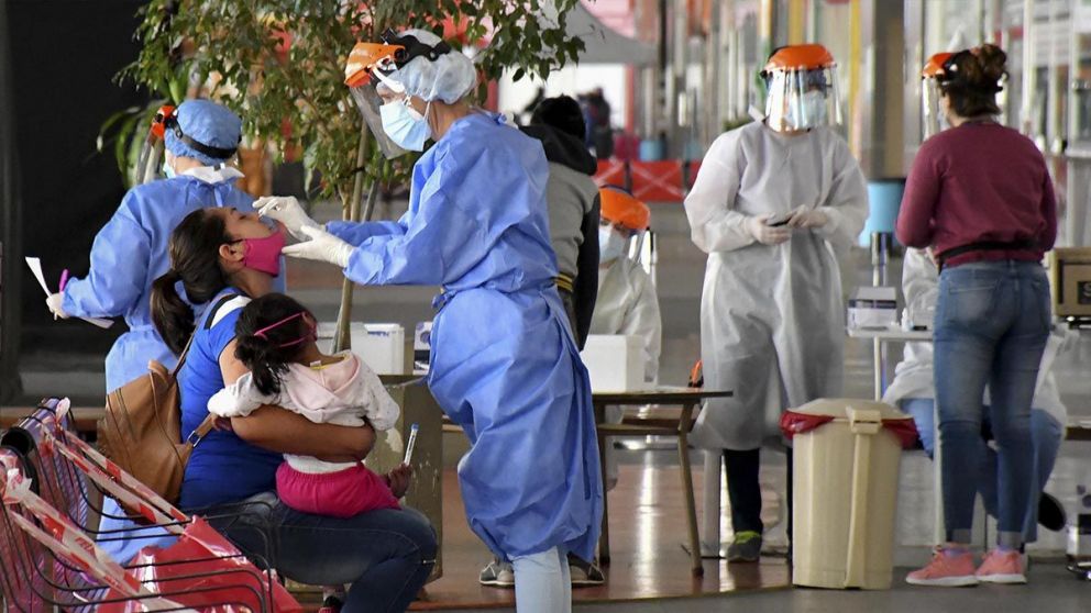 Córdoba, Santa Fé, Mendoza, Tucumán, Río Negro, Salta, Neuquén y Chubut concentraron el 48% de los nuevos casos