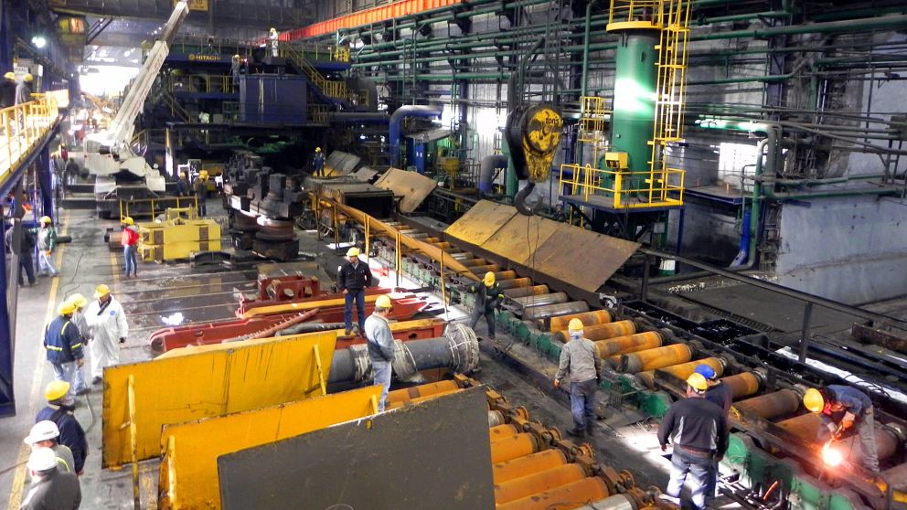 La industria metalúrgica sigue en caída