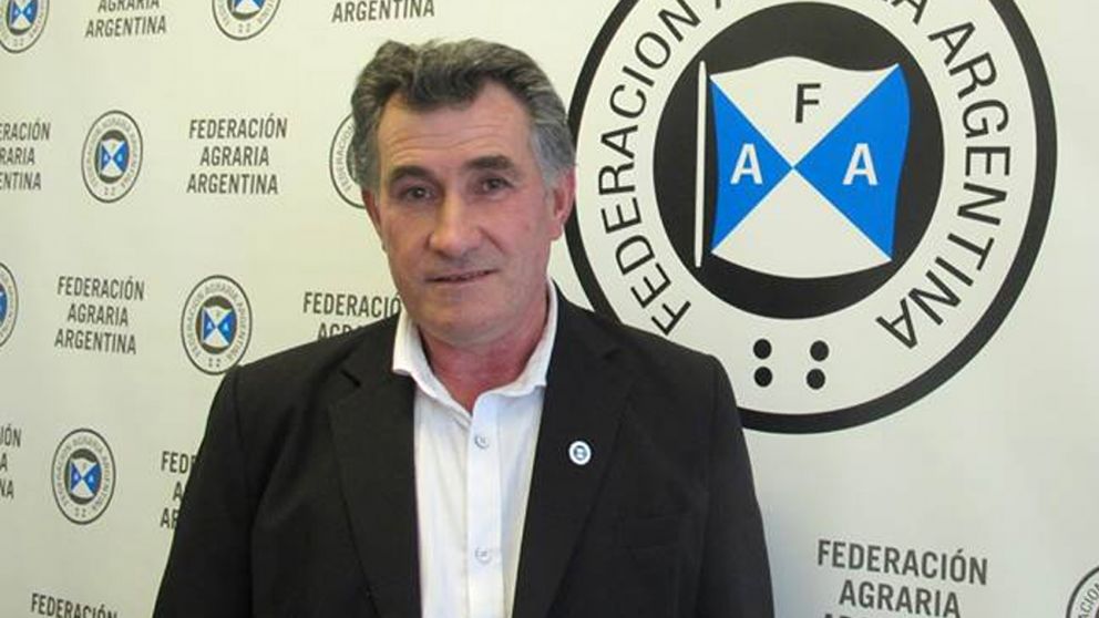 Carlos Achetoni, presidente de Federaci�n Agraria Argentina
