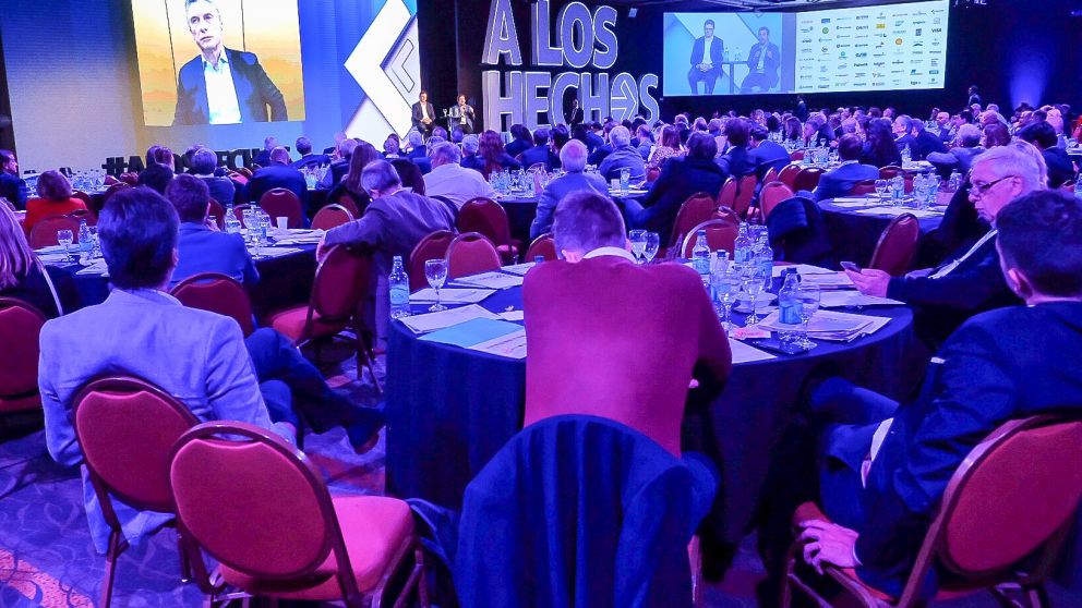 Al último encuentro de IDEA asistió el entonces presidente Mauricio Macri