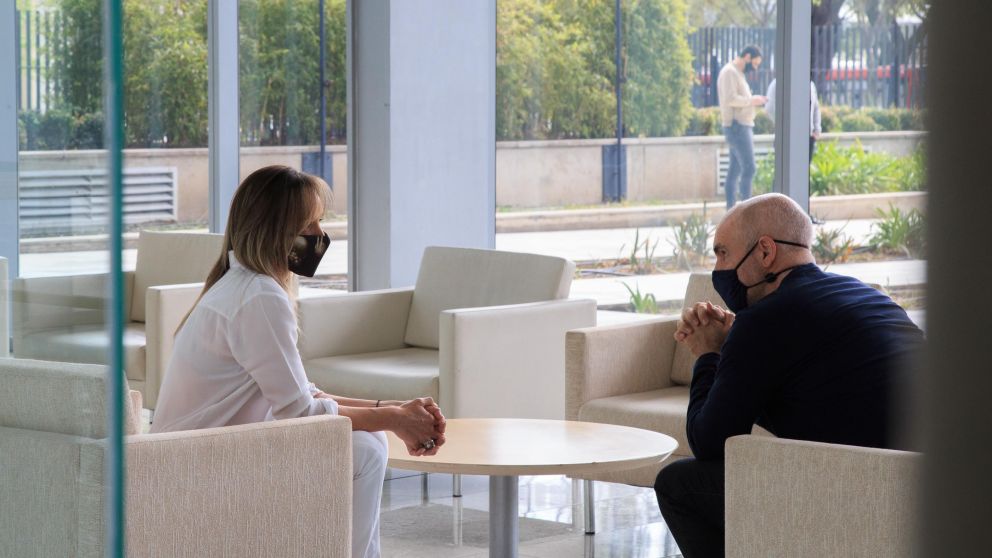 Galmarini y Larreta mantuvieron el diálogo a pesar del reclamo de la Ciudad por los recursos de coparticipación