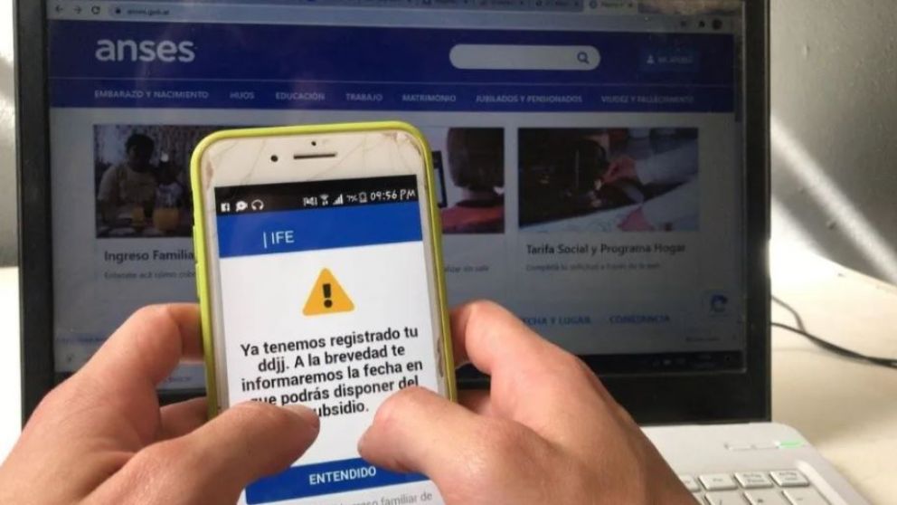 Habilitan el pago del tercer IFE para menores de 25 años