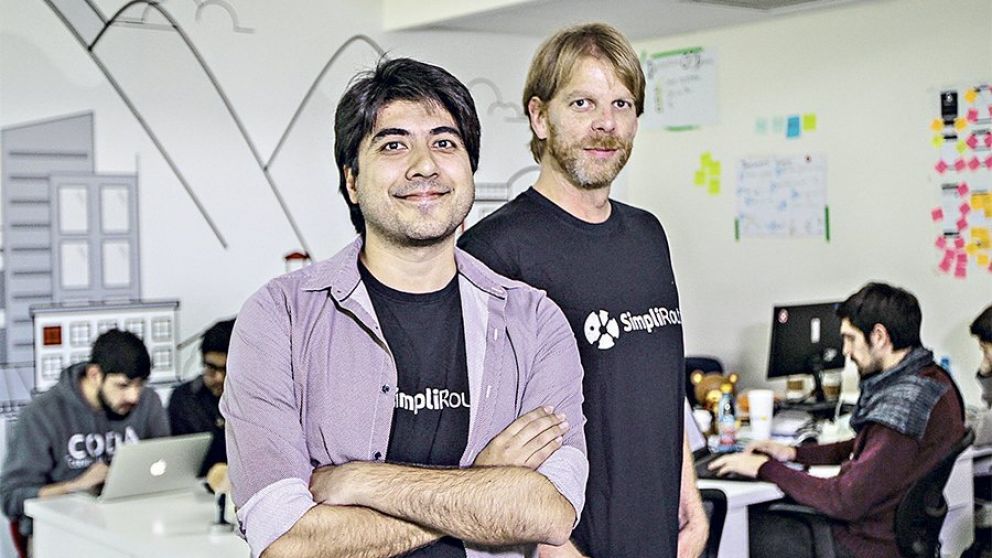 Álvaro Echeverría y Eyal Shats, los creadores de SimplyRoute llegan a la Argentina