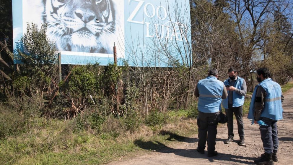 Clausuraron el zoológico de Lujan por irregularidades