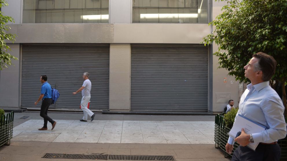 La mega tienda Falabella de Florida al 600 cerró sus puertas