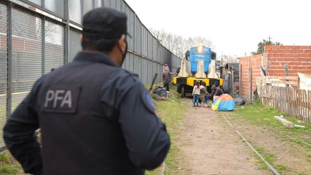 La playa de maniobras en la zona norte del Mitre, eje de conflicto