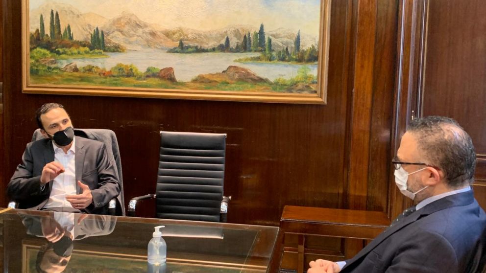 El Ministro de Desarrollo, Matías Kulfas, recibió al Director General de Rotoplas Argentina, Pablo Feresini