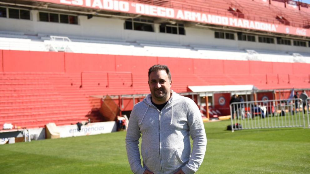 Cristian Malaspina apasionado por el fútbol y la tecnología