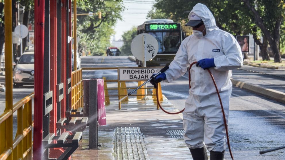 Mendoza registra más de 8 mil casos de coronavirus
