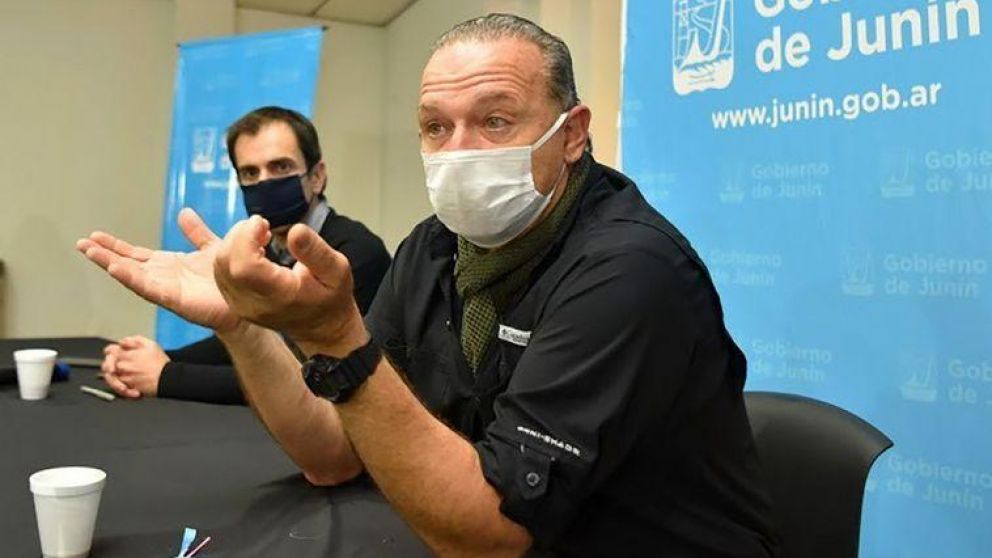 Berni aseguró que quién tome tierras irá preso