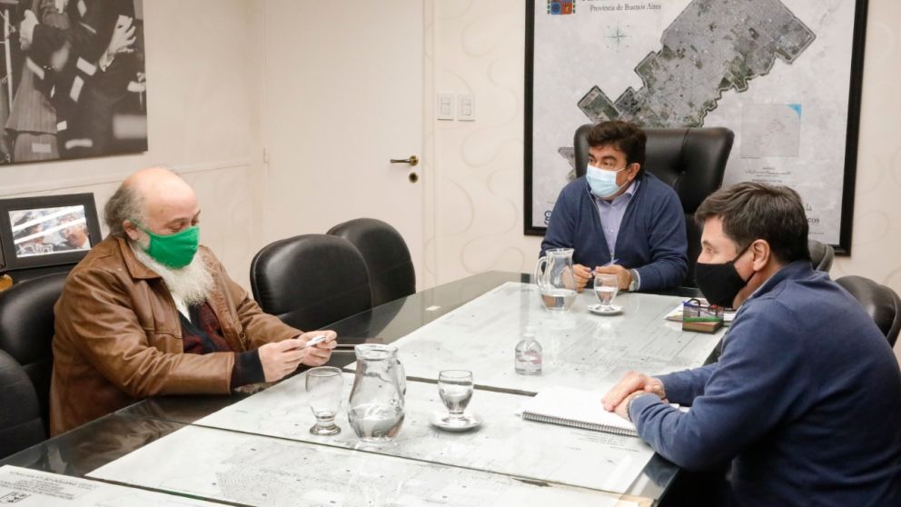 Espinoza y Arroyo analizaron alternativas para generar trabajo en La Matanza