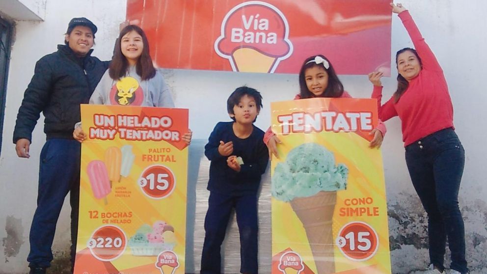 Grido ofrece microcrédtos a mujeres para poner una heladería social