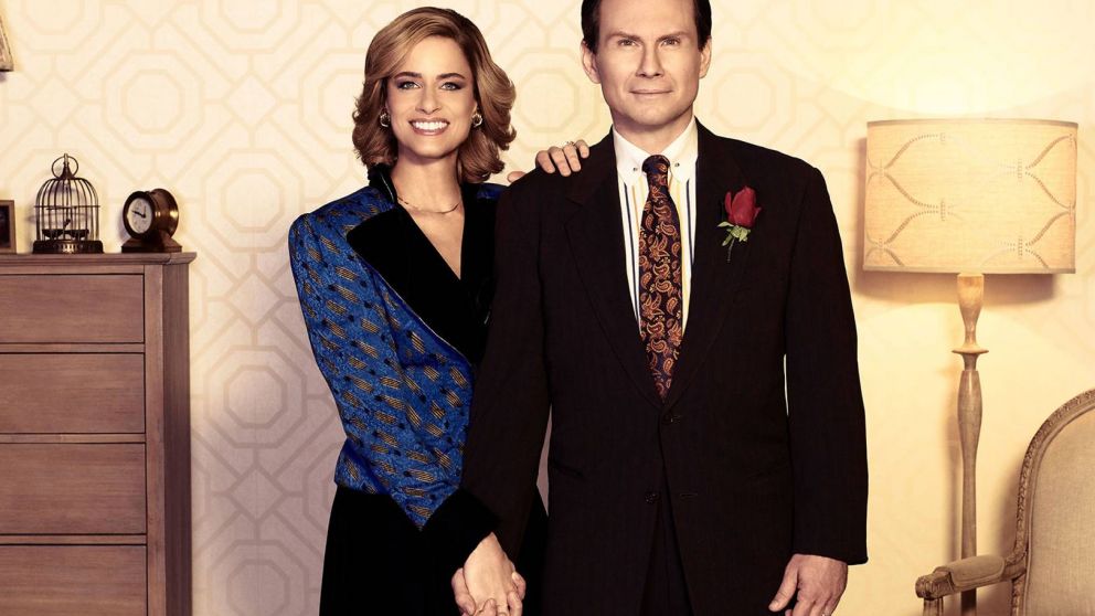 Amanda Peet y Christian Slater, los protagonistas.