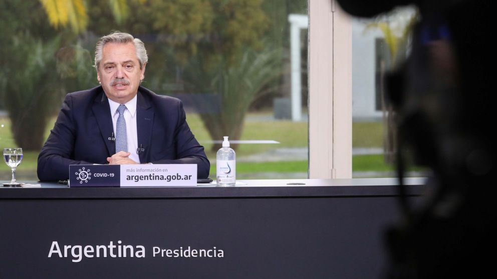 Alberto anunci� una inversi�n millonaria en obra p�blica