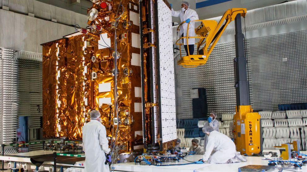 El Saocom, listo para ir al espacio